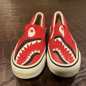 Used Bape Slides size 9